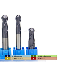 Fraise à 4 dents en carbure de tungstène pour usinage CNC de pièces métalliques en acier, profilage de précision, fraisage de rainures, angle de hélice 45°
