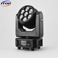 Projecteur LED DMX512 40W à tête mobile MINI Spot Beam Wash pour studio TV, scène et événements