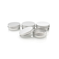 Aluminiumdosen mit Schraubverschluss für Hautpflegecremes, Niedriger MOQ, 10g 15g 20g 30g 40g 50g 60g 80g 100g 120g 150g 200g 250g