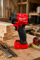 Kit complet de visseuse à chocs sans fil Milwaukee 18V 1/4 pouce hexagonal Li-ion, léger et multifonction