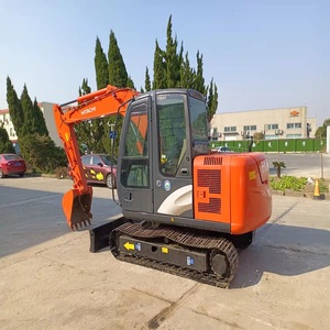 Pelle sur chenilles Hitachi ZX60 d'occasion Machine de construction à usage intensif avec pour moteur Boîte de vitesses Modèle 2022 Bosch Rexroth Hydraulics - Product Image 2