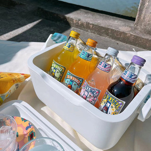 LIHENG 6QT/12QT/21QT moderno portátil atado mango aislado impermeable al aire libre Camping caja térmica puede enfriador - Product Image 6