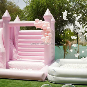 GMY Gonflables Mauve Bounce House Slide Kids Party Gonflables <span class=keywords><strong>Chateau</strong></span> Gonflable Bouncer pour <span class=keywords><strong>mariage</strong></span> Party <span class=keywords><strong>Location</strong></span> - Product Image 2
