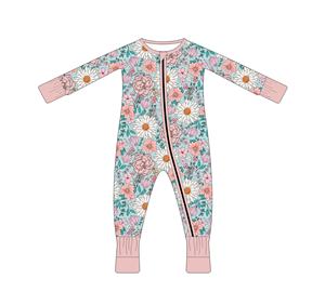 Shrekk más nuevo de dibujos animados monstruo bebé niño mameluco manga larga Footie algodón de bambú 2 maneras bebé cremallera - Product Image 5