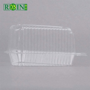 משולש ברור פלסטיק מאפה תיבת פרוסת מיני מוס עוגת תיבת יצרן - Product Image 3