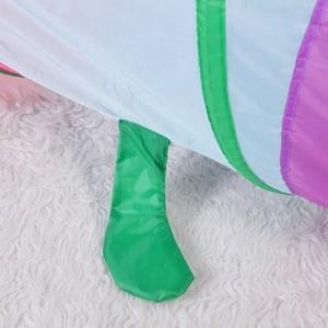 Tente de jeu tunnel colorée pour enfants, jouet éducatif d'intérieur, 4-6 ans, unisexe, design de dessin animé - Product Image 2