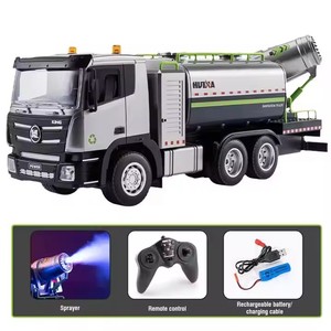 1/24 RC <span class=keywords><strong>remorque</strong></span> camion <span class=keywords><strong>tracteur</strong></span> 2.4GHz télécommande Construction radiocommande à plat RC camion jouet - Product Image 4