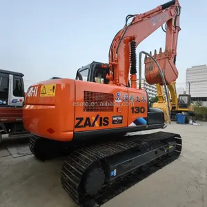 Escavadeira de esteira Hitachi Zaxis 130 multifuncional em bom estado mini escavadeira usada Hitachi zx130 zx120 zx70 zx60 para venda