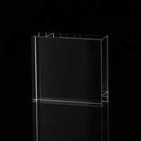Prisme de bloc de verre saphir, guide de lumière rectangulaire optique personnalisé pour épilateur IPL