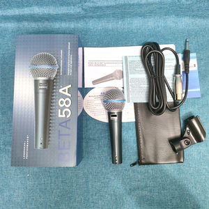 Wholesale Dual <b>Wired</b> Vocal Dynamic Mic for Beta58a from Original Factory Perfect for KTV and Live Performance - Product Image 3