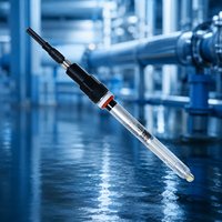 Sonde pH haute température avec plage de mesure 0-80 ℃   Plage de fonctionnement 1MPa, compensation de résistance thermique