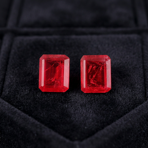 Piedras preciosas de corte octogonal de rubí natural, piedras sueltas al por mayor para la fabricación de joyas, tienda ahora preciosos anillos finos reales - Product Image 4
