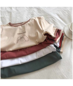 Tops de Verano para <span class=keywords><strong>Mujer</strong></span> Más Baratos Camiseta Ligera de 180g Estampada para <span class=keywords><strong>Mujer</strong></span> Venta <span class=keywords><strong>al</strong></span> <span class=keywords><strong>por</strong></span> <span class=keywords><strong>Mayor</strong></span> - Product Image 3