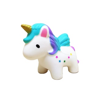 Cute <strong>Unicorn</strong> PU Foam Stress Ball Animal <strong>Squishy</strong> Squeeze <strong>Toy</strong> for Kids and Adults for Girls - Product Image 2