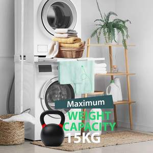Nouveau cadre intermédiaire pour machine à laver et sèche-linge, kit d'empilage de linge pour la vente par correspondance, produit phare - Product Image 5