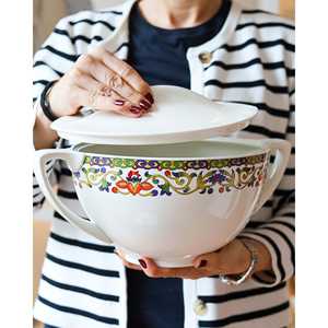 Service de table complet Richard Ginori Odissea 2001, 12 pièces, décorations Metis, assiettes et plats kg - Product Image 2