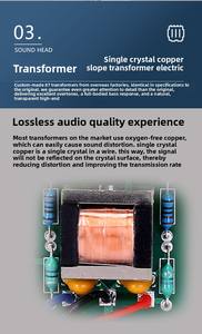 पेशेवर बड़े डायाफ्राम condenser माइक्रोफोन शून्य ध्वनि हानि अनुभव पॉडकास्ट और कराओके के लिए उपयोग किया जाता है - Product Image 6