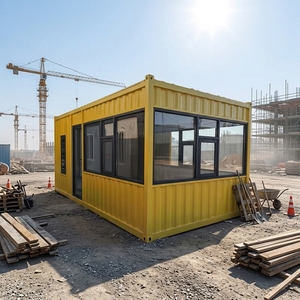 DYCE2 Studio <span class=keywords><strong>mobile</strong></span> en acier jaune moderne sur mesure, construction rapide en conteneur pour usage résidentiel, <span class=keywords><strong>espace</strong></span> de vie en promotion - Product Image 1