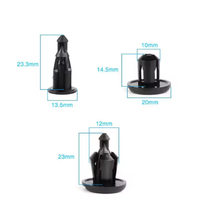 HE132 620 pièces 16 tailles Clips de fixation universels pour pare-chocs de voiture