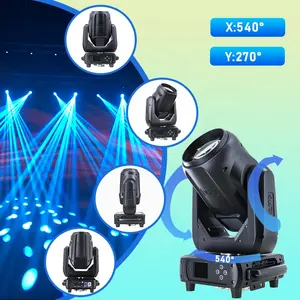 VLTG lampu panggung disko Mini, lampu panggung LED profesional, lampu kepala bergerak untuk panggung Mini Sharpy Beam290