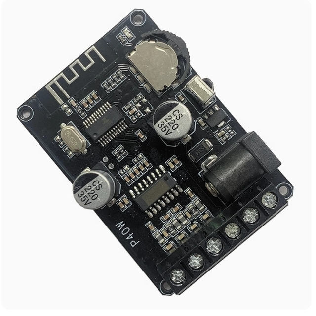 30W/40W Stereo Bluetooth power amplifier board 12V/24V High power digital power amplifier module speaker XY-P40W