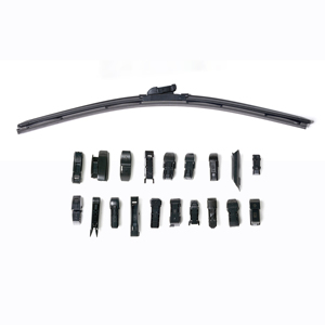 Vente en gros d'essuie-glaces de voiture avec <span class=keywords><strong>logo</strong></span> OEM universel pour Audi A3/A4, en caoutchouc naturel, adaptateur multifonction, installation rapide - Product Image 4