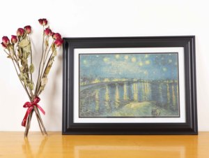 Khung Tranh Hai Tấm Thảm 13X19Inch, Khung Tranh Sơn Dầu Nổi Tiếng Van Gogh, Khung MDF Nghệ Thuật - Product Image 6