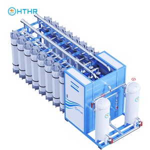 מערכת אולטרה-סינון תעשייתית, ציוד UF עם שטיפה אוטומטית 220V עם בקר PLC ומשאבה לחיסכון במים וטיפול מקדים RO - Product Image 4