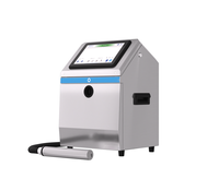 Imprimante jet d'encre CIJ Zhongshi, machine de codage automatique avec tête d'impression HP, encre à séchage rapide, 300 DPI, pour étiquettes, logos, graphiques, cartons