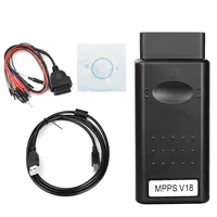 Meilleur outil de réglage de puces MPPS V18 version déverrouillée à vie, MPPS V21 avec puce complète et câble Breakout Tricore, programmeur ECU OBD2