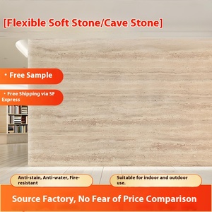 Pannelli Flessibili Moderni per Pareti Esterne Mingri, Motivo Geometrico, Resistenti all'Umidità, <span class=keywords><strong>in</strong></span> Pietra Artificiale, per Soggiorno, Garanzia 5 Anni - Product Image 5