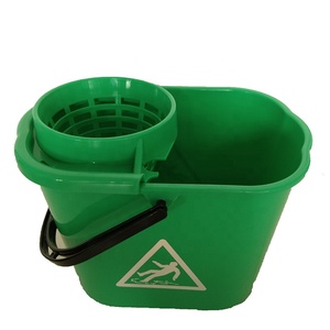 Cubo <span class=keywords><strong>de</strong></span> Plástico Económico <span class=keywords><strong>de</strong></span> 14L, Redondo y Pequeño, con Escurridor y Cesta - Product Image 6