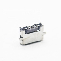 마이크로 USB 암 커넥터 높이 5.5mm 5핀 SMT 타입 B 암 수리용 USB 마이크로 휴대폰 충전 잭 마이크로 USB 커넥터