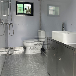 Remolque de Comida Móvil Grande Personalizado, Remolque para Pizza, BBQ, Hot Dogs, Ramen, Remolque Comercial de Comida con Baño - Product Image 4