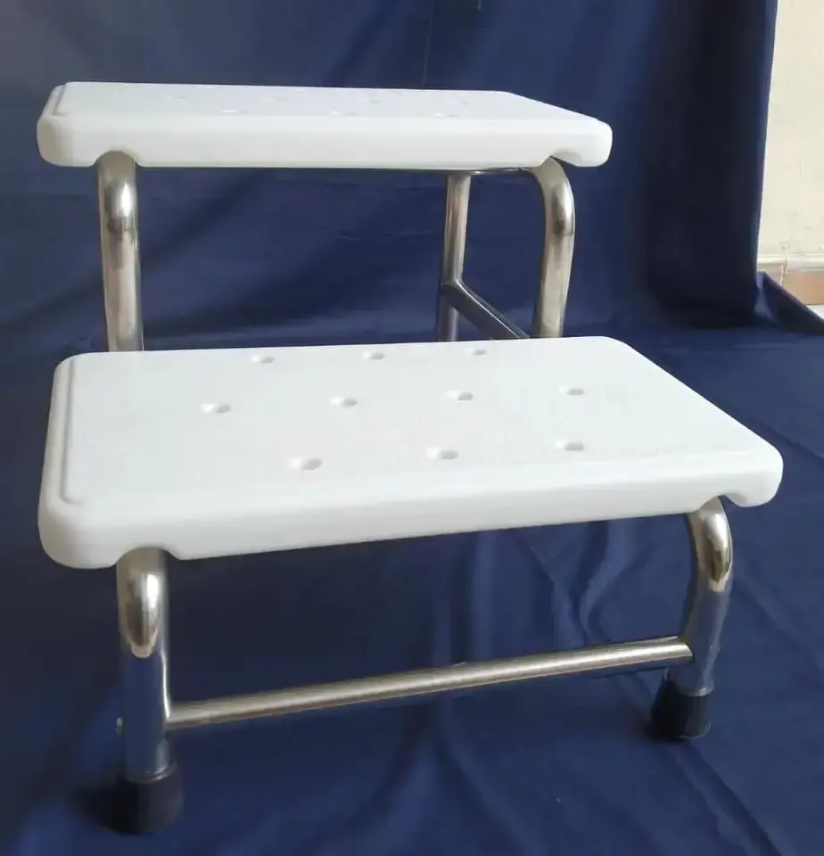 Operating Step Stools Durable Hospital Furniture - Portable Stainless Steel Foot Step Stool