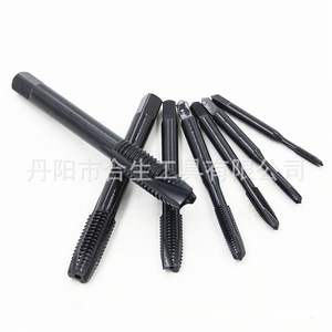 Jeu de tarauds et de perçages HSS6542 nitridés Mr Drill, pointe de vis M3 à M12, sept pièces, pour machine à percer l'acier - Product Image 5