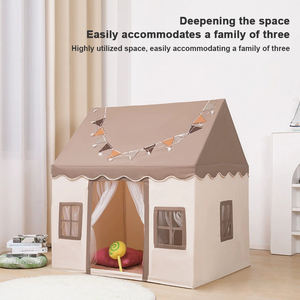 Tente pour enfants, tente de jeu nordique pour bébé, tente <span class=keywords><strong>tipi</strong></span>, tente de jeu pour enfants, tente de princesse avec fenêtres - Product Image 2