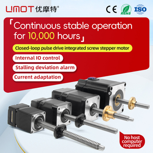 Vị trí thời gian thực umot + Phản hồi tốc độ DC Trình điều khiển xung vòng kín 24V + Bộ mã hóa 1000 dòng chì động cơ tuyến tính bước Vít dẫn động cơ - Product Image 2