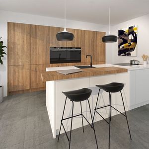 מחיר זול מודרני ריהוט מטבח אוסטרליה מטבח ריהוט מלמין יצרנית עץ מלמין האי מלמין - Product Image 3