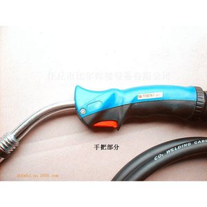 Mb24kd Gas Shielded Welding Torch Air Cooled Single Switch Co2 Welding Cable Compatible - Product Image 3