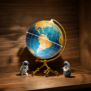 Luminous <b>Globe</b> LED Decorative Desktop Ornament for Study Office Birthday Graduation Gift - Product Image 5