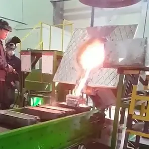 scrap copper recycling bronze foundry electric induction furnace 50kg 500kg brass casting machine copper enamel machine