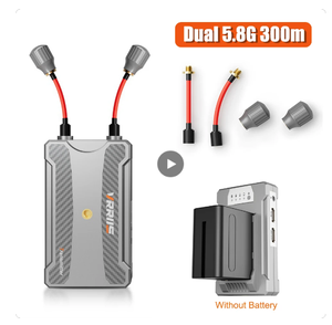 ตัวแยกหน้าจอรับส่งสัญญาณ <span class=keywords><strong>HDMI</strong></span> ไร้สาย5G 300M สำหรับกล้อง PS4กล้องถ่ายวิดีโอการสตรีมสดพีซีไปยังจอมอนิเตอร์ - Product Image 2