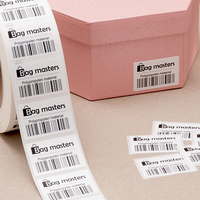 Etiquetas adhesivas de código de barras impermeables personalizadas, etiqueta térmica de impresión Upc para Básculas Digitales de precios