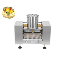 Petite machine de fabrication de rouleaux d'oeufs en acier inoxydable Machine à crêpes Mille Mille pour magasin de pain