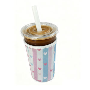 Funda Personalizada para Café Helado <span class=keywords><strong>de</strong></span> 22-24 oz, Funda Reutilizable <span class=keywords><strong>de</strong></span> Neopreno para Taza <span class=keywords><strong>de</strong></span> Café - Product Image 2