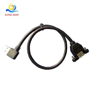 Cable de extensión USB, cable de datos en ángulo recto, cable para el panel frontal de la carcasa del ordenador, cable de extensión USB 3.0, suministro directo de fábrica. - Product Image 2