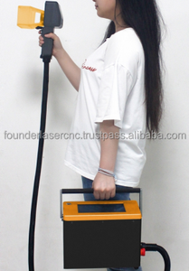 Mini portátil 20W 30W 50W Tipo manejado Máquina de marcado láser de fibra Impresora láser y grabador con precio bajo - Product Image 3