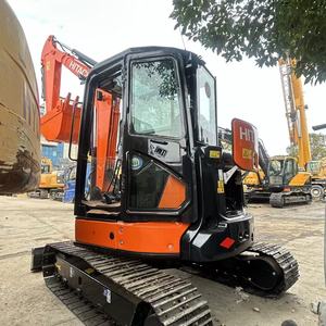 Excavadora Usada Hitachi ZX55USR de 5 Toneladas de Peso Operativo, Motor Isuzu y Componentes de Bomba Hechos en Japón - Product Image 3