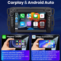 Car Gps 7 Inch CarPlay Android Car Radio Stereo pour Chevrolet GMC Buick Chevy